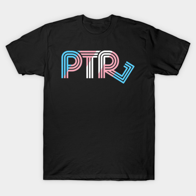 Push the Roll Trans Pride Logo T-Shirt by Push the Roll