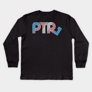 Push the Roll Trans Pride Logo Kids Long Sleeve T-Shirt