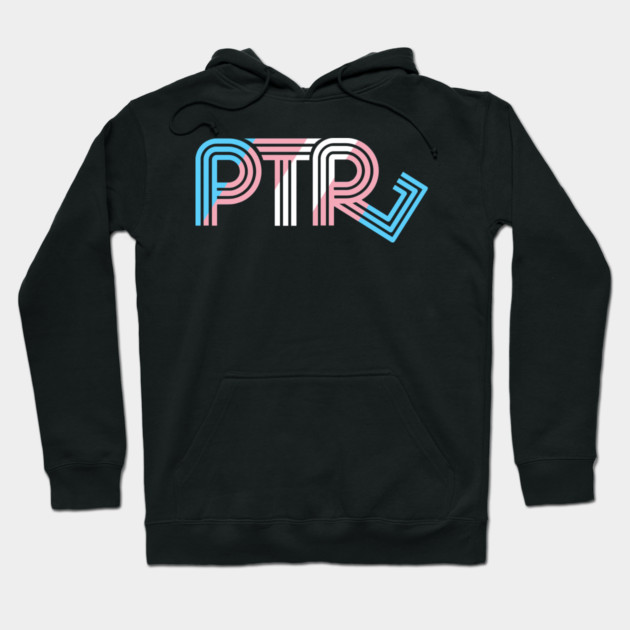 Push the Roll Trans Pride Logo Hoodie by Push the Roll