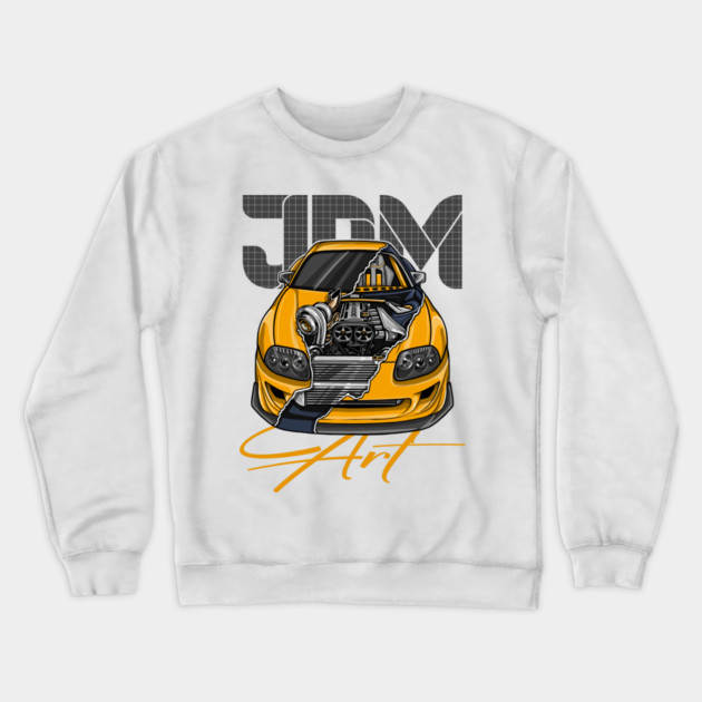 Toyota Supra jdm Crewneck Sweatshirt by monsalveautos