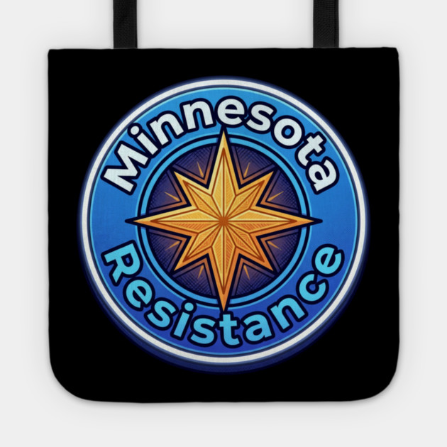 minnesota-resistance-symbol Tote by Creatifly Graphic Tees