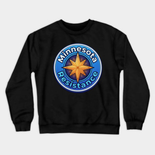 minnesota-resistance-symbol Crewneck Sweatshirt