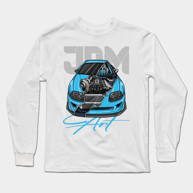 TOYOTA SUPRA MK4 Long Sleeve T-Shirt by monsalveautos