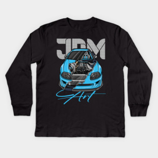 TOYOTA SUPRA MK4 Kids Long Sleeve T-Shirt