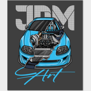 TOYOTA SUPRA MK4 Posters and Art