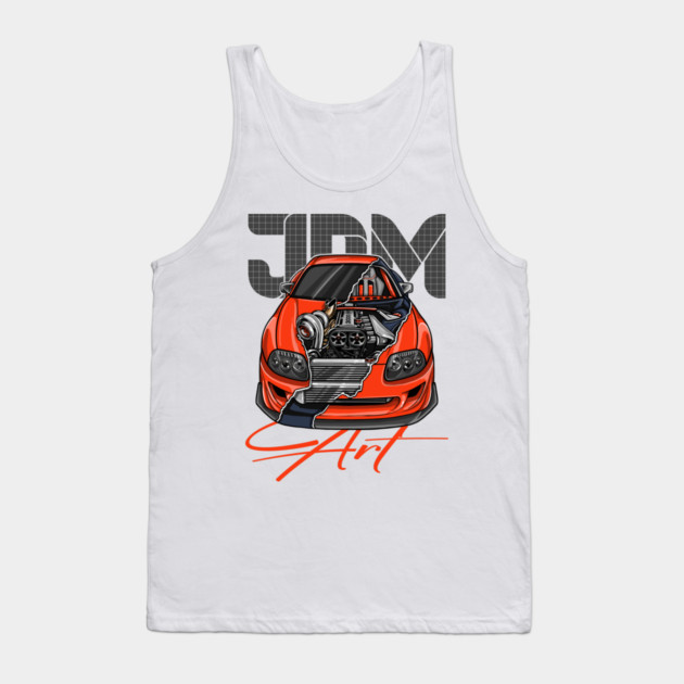 TOYOTA SUPRA TURBO Tank Top by monsalveautos
