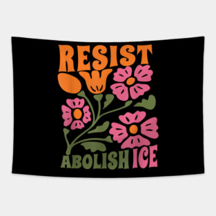Abolish-Ice Tapestry