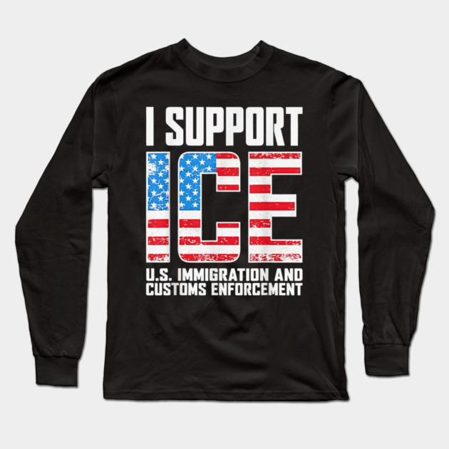 I-Support-Ice Long Sleeve T-Shirt by dtr_art