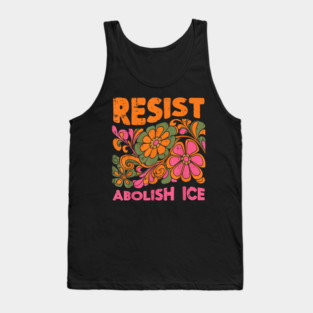 Resist-Abolish-Ice Tank Top