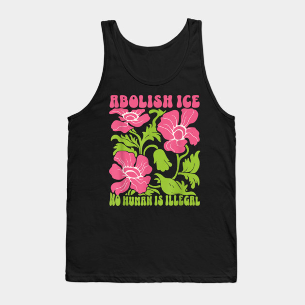 Abolish-Ice-Resist Tank Top by dtr_art