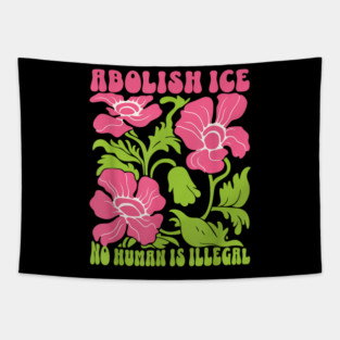 Abolish-Ice-Resist Tapestry