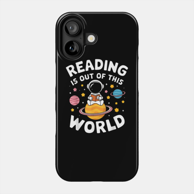 Learning Is Out Of This World Phone Case by dtr_art