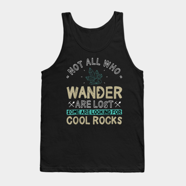 Easily-Distracted-By-Rocks Tank Top by dtr_art