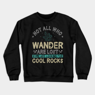 Easily-Distracted-By-Rocks Crewneck Sweatshirt