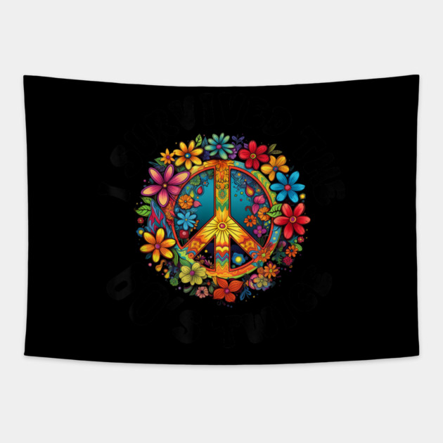 I-survived-the-sixties-twice Tapestry by dtr_art