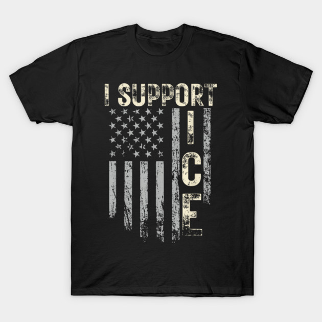I-Support-Ice T-Shirt by dtr_art