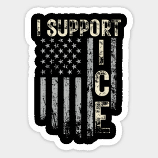 I-Support-Ice Sticker