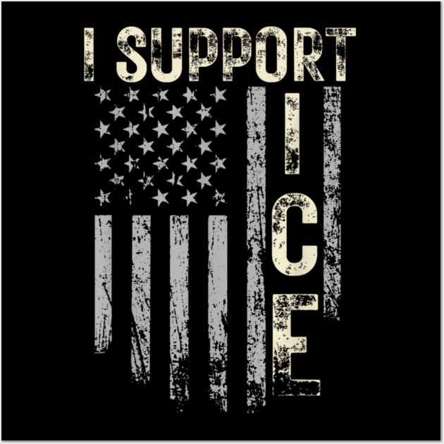 I-Support-Ice Wall Art by dtr_art