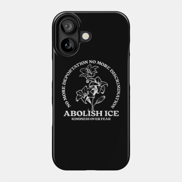 Abolish-Ice Phone Case by dtr_art