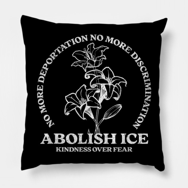 Abolish-Ice Pillow by dtr_art