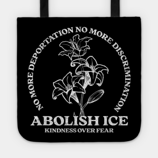 Abolish-Ice Tote by dtr_art