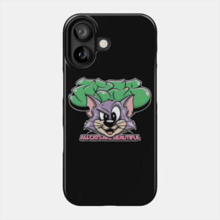 All Cats Are Beautiful - Graffiti Cat Street Art Phone Case
