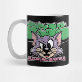 All Cats Are Beautiful - Graffiti Cat Street Art Mug