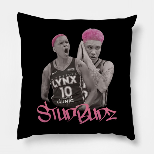 studbudz courtney Pillow by dtr_art