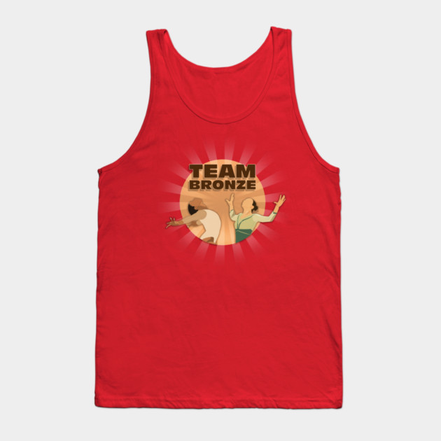 Team Bronze Tank Top by GymCastic