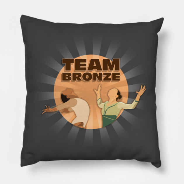 Team Bronze Pillow by GymCastic