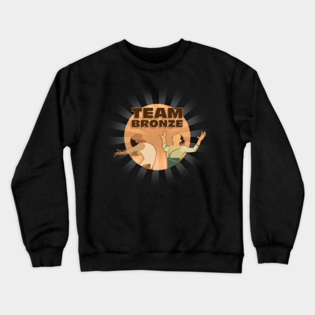 Team Bronze Crewneck Sweatshirt by GymCastic