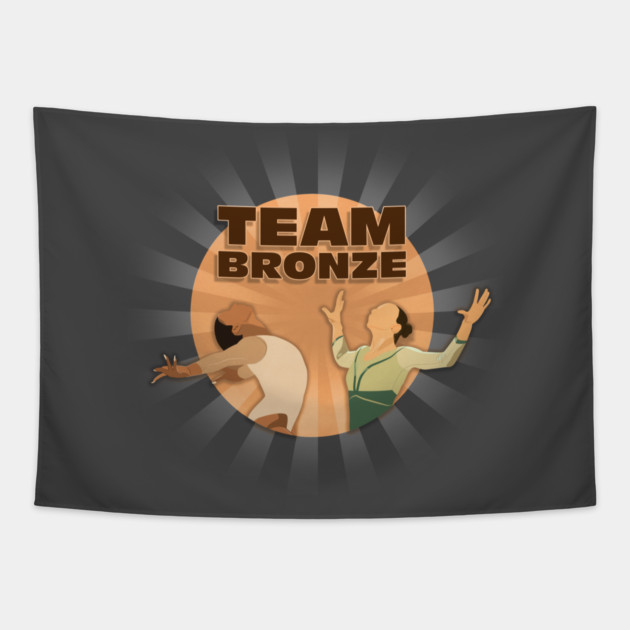 Team Bronze Tapestry by GymCastic