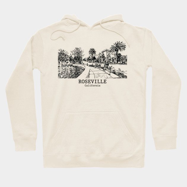Roseville - California Hoodie by Lakeric