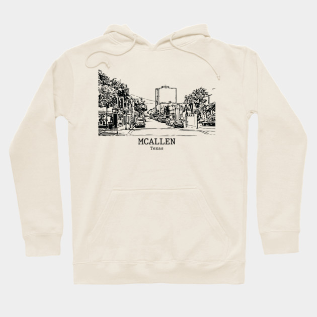 McAllen - Texas Hoodie by Lakeric