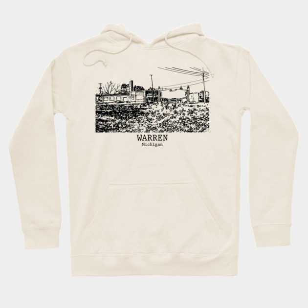 Warren - Michigan Hoodie by Lakeric