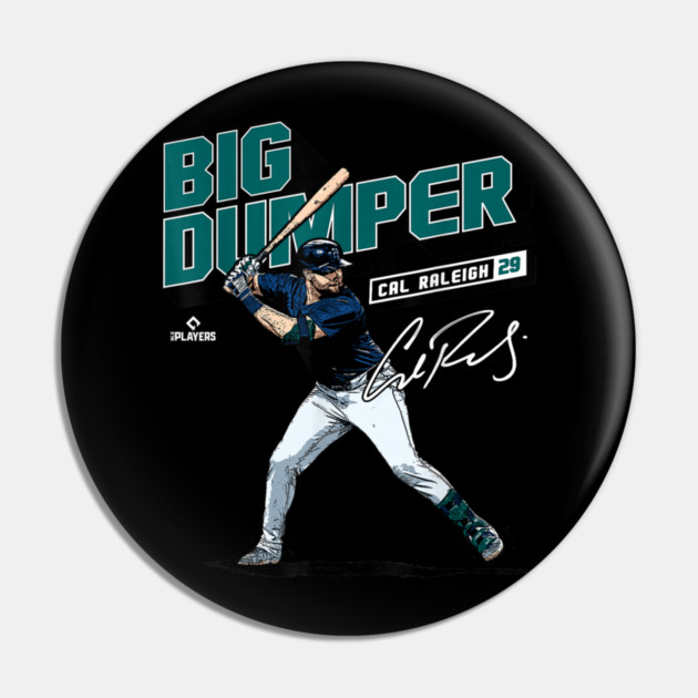 Cal Raleigh Seattle Baseball Players Pin by dtr_art