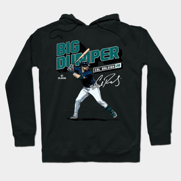 Cal Raleigh Seattle Baseball Players Hoodie by dtr_art