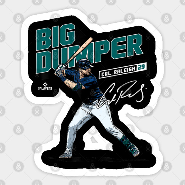Cal Raleigh Seattle Baseball Players Sticker by dtr_art