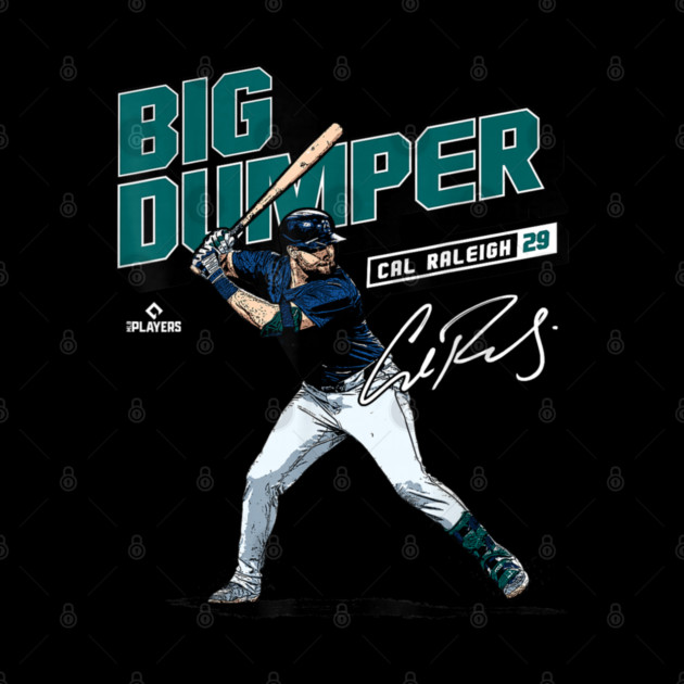 Cal Raleigh Seattle Baseball Players by dtr_art