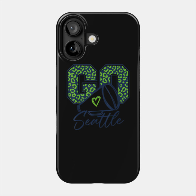 Go-Seattle Phone Case by dtr_art