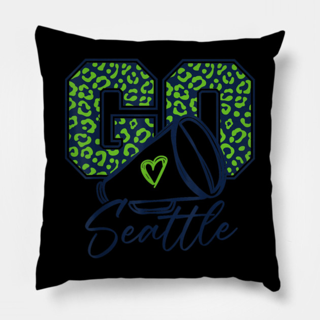 Go-Seattle Pillow by dtr_art