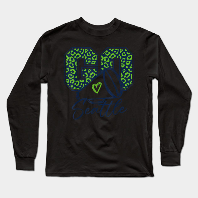 Go-Seattle Long Sleeve T-Shirt by dtr_art