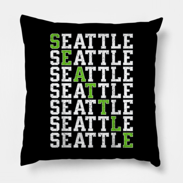 Mariners-Of-Seattle Pillow by dtr_art