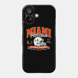 Miami Hurricanes Phone Case