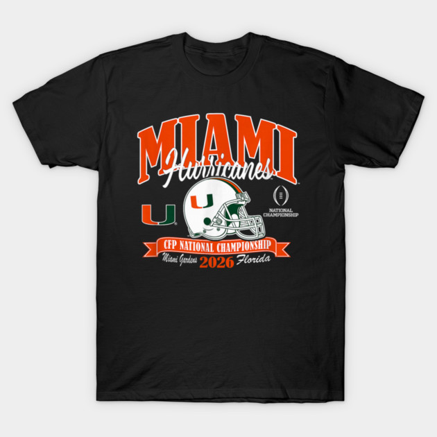 Miami Hurricanes T-Shirt by dtr_art