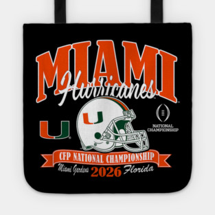 Miami Hurricanes Tote