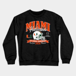 Miami Hurricanes Crewneck Sweatshirt
