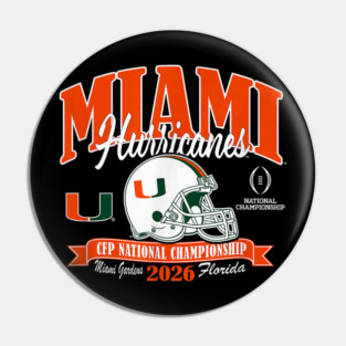Miami Hurricanes Pin