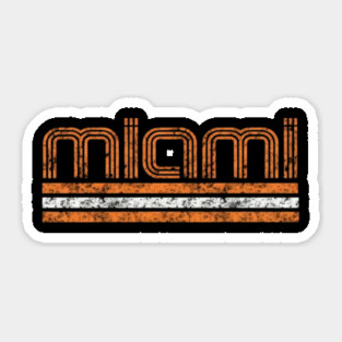 Miami-Hurricanes Sticker