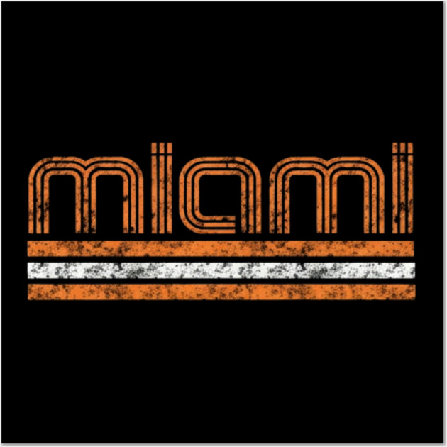 Miami-Hurricanes Wall Art by dtr_art